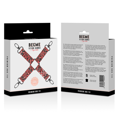 Red Edition Hog Tie Cuero Vegano