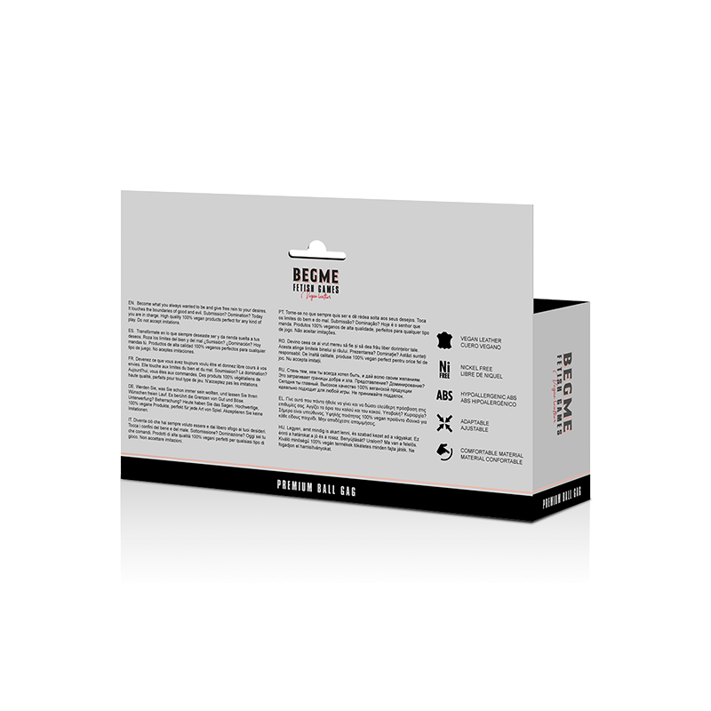 Red Edition Mordaza Cuero Vegano