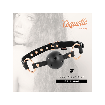 Fantasy Mordaza Transpirable Cuero Vegano