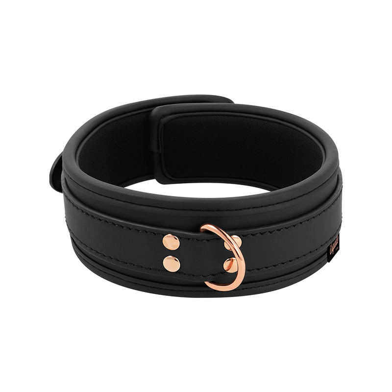 Fantasy Collar Cuero Vegano Con Correa Y Forro De Neopreno
