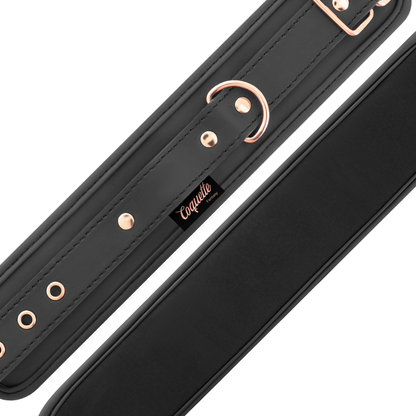 Fantasy Esposas Para Manos Cuero Vegano Con Forro De Nopreno