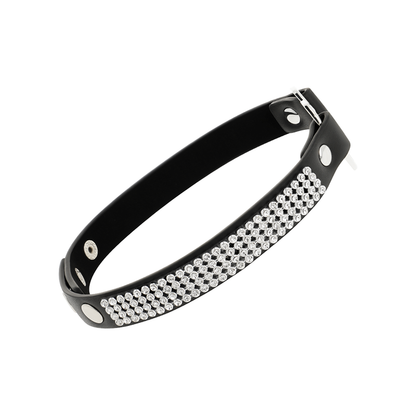 Choker Cuero Vegano Corazon