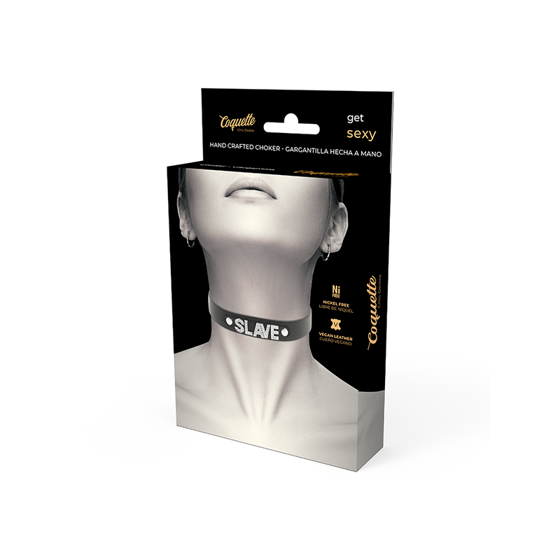 Choker Cuero Vegano Slave