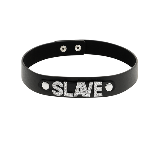 Choker Cuero Vegano Slave