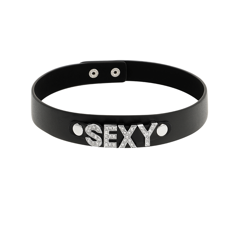 Choker Cuero Vegano Sexy