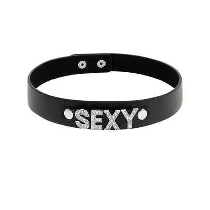 Choker Cuero Vegano Sexy