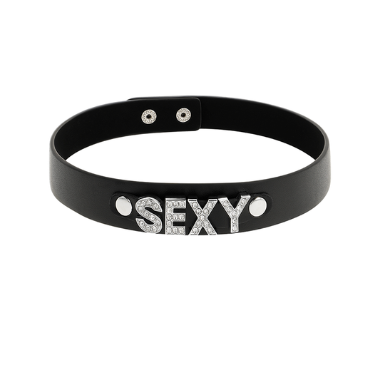 Choker Cuero Vegano Sexy