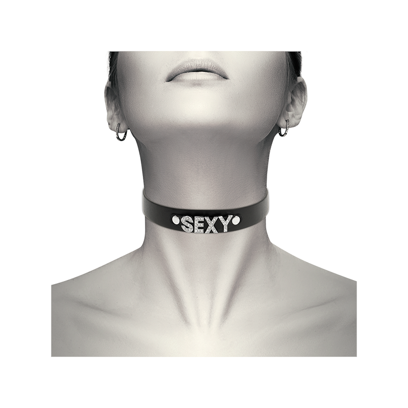 Choker Cuero Vegano Sexy