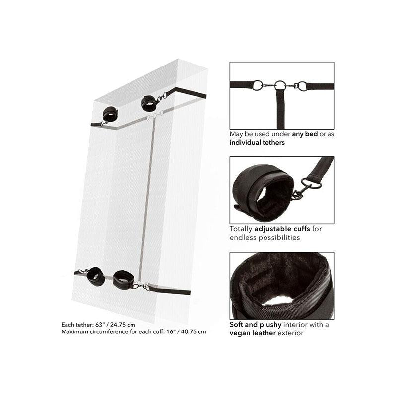 Boundless Red Restraint Set Restriccion Cama