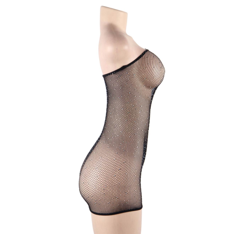 Vestido Red Con Brillantes