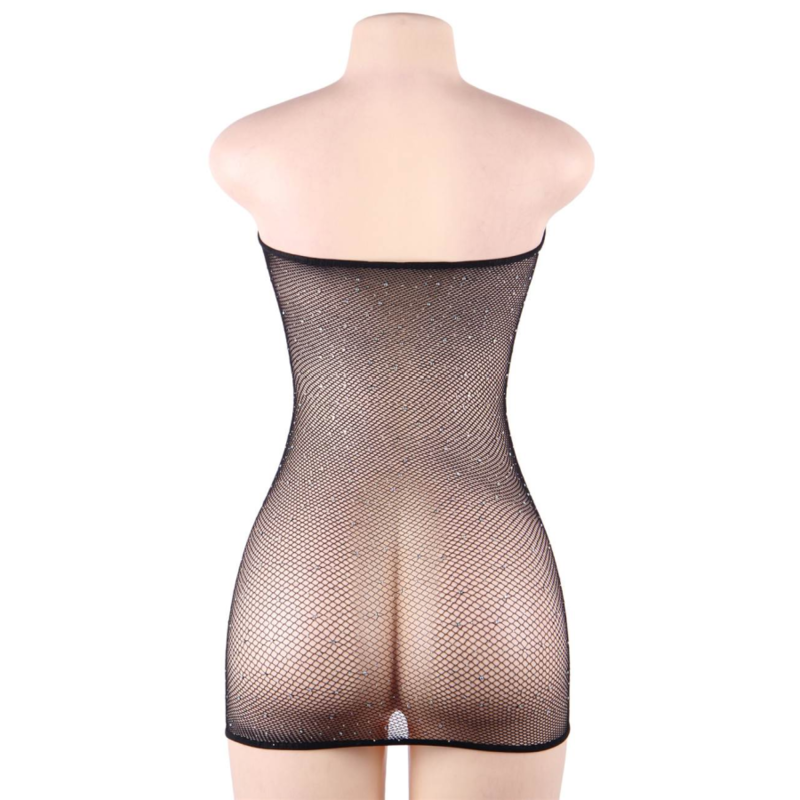 Vestido Red Con Brillantes