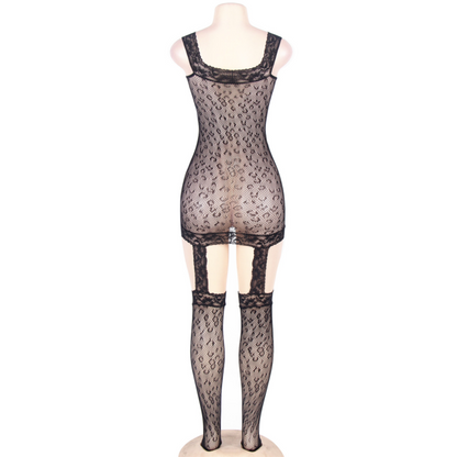 Bodystocking Leopardo