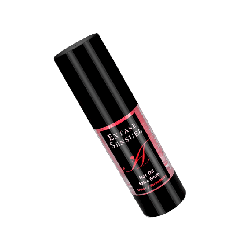 Aceite Estimulante Fresa Viaje Calor 35 ML