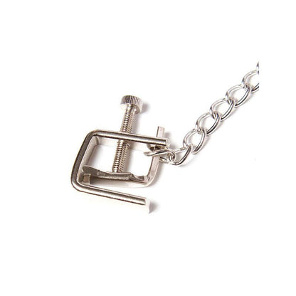 Pinzas Metalicas Tornillo Con Cadena