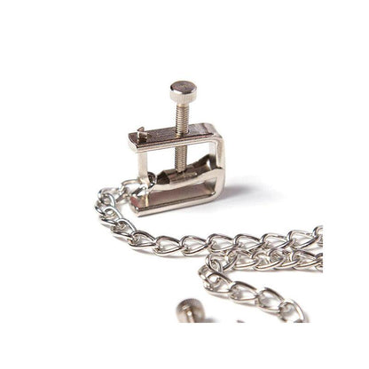 Pinzas Metalicas Tornillo Con Cadena