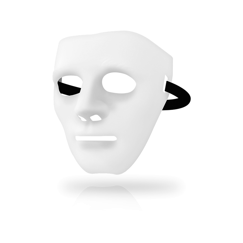 Masks Mascara Blanca Talla Unica