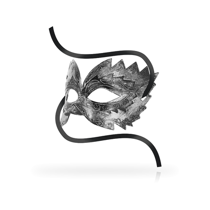 Masks Antizaz Estilo Veneciano Silver