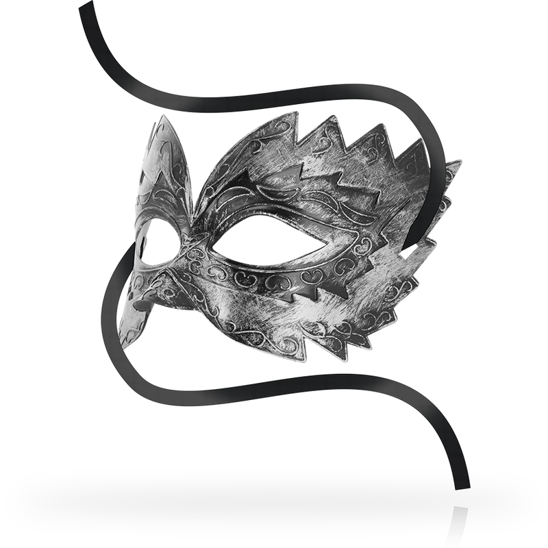 Masks Antizaz Estilo Veneciano Silver