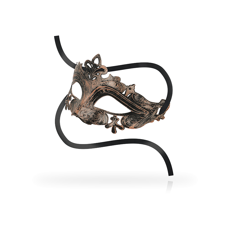 Masks Antifaz Estilo Veneciano Cobre