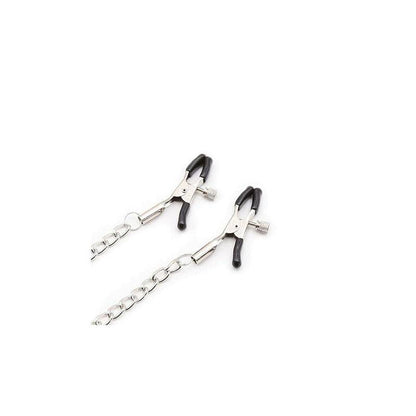 Mordaza De Anilla Con Cadenas Y Pinzas Pezones