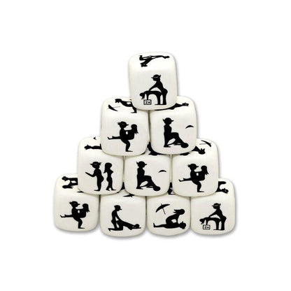 Juego Dado De Posturas Blanco