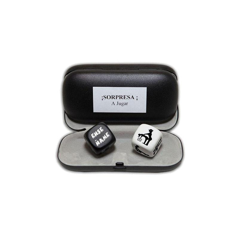 Juego 2 Dados Con Funda