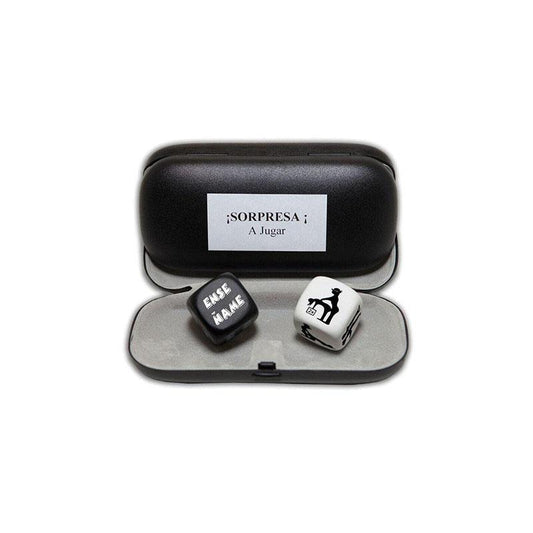 Juego 2 Dados Con Funda