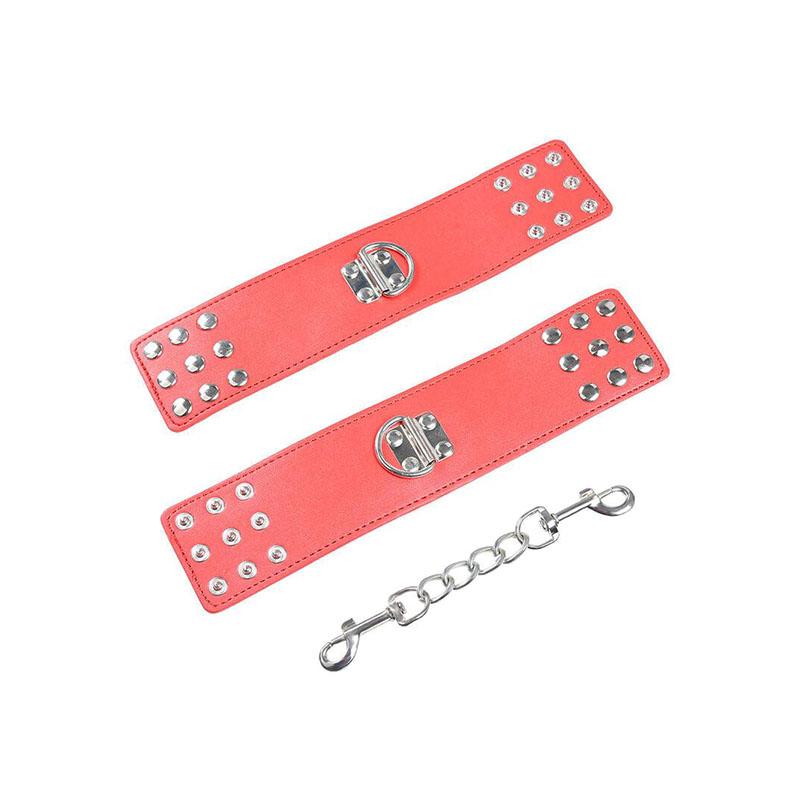 Esposas Rojas Cierre A Presión