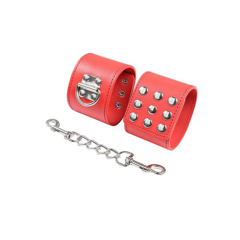 Esposas Rojas Cierre A Presión