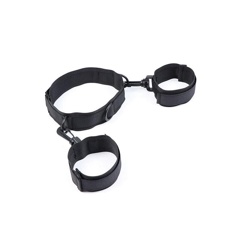 Esposas Y Collar De Nylon