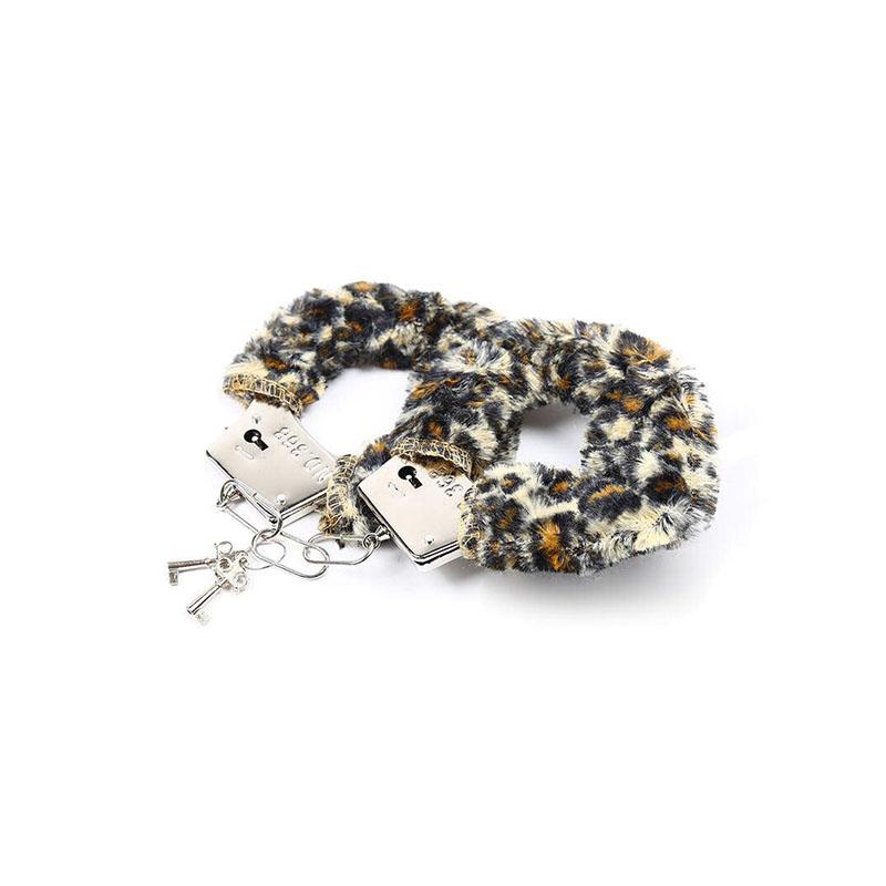 Esposas Metal Con Pelitos Tigre