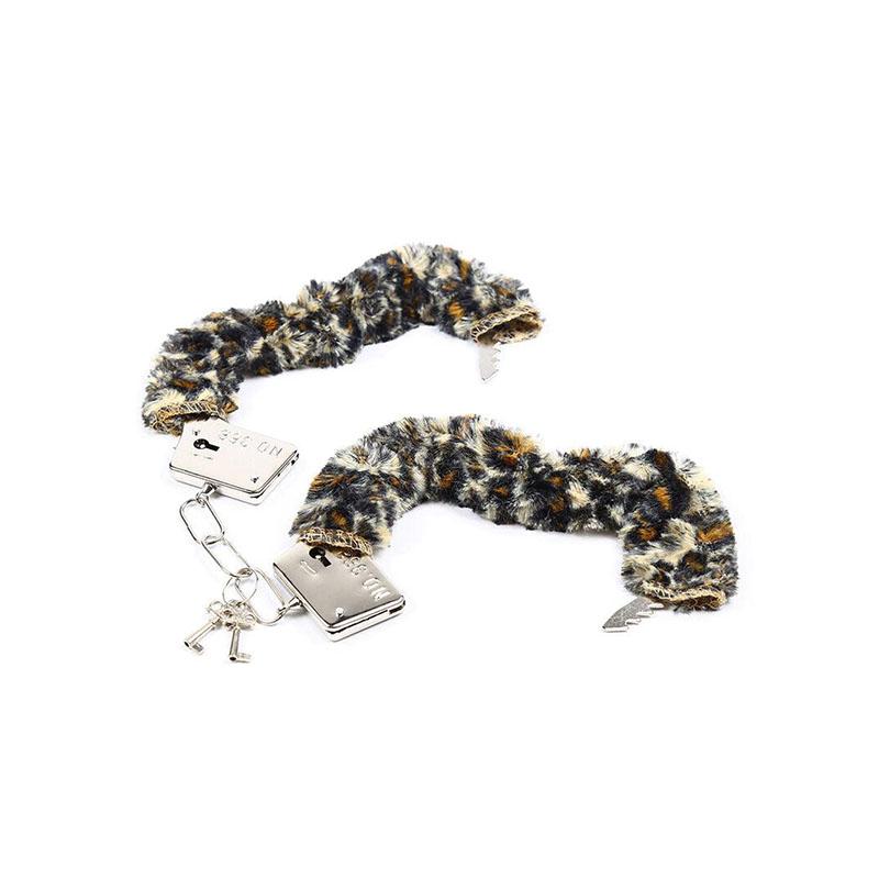 Esposas Metal Con Pelitos Tigre