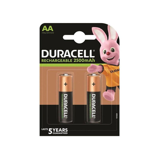 Pilas Recargables HR6 AA 2500mAh - Blister 2 Uds