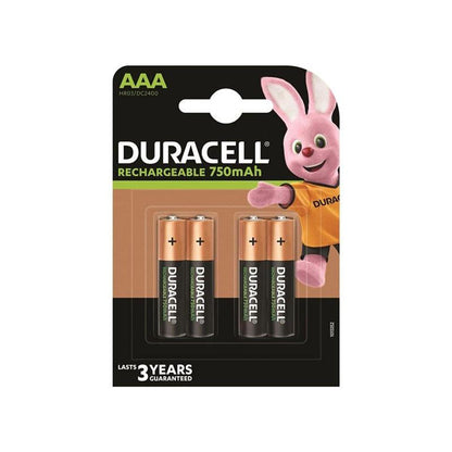 Pilas Recargables HR03 AAA 750mAh - Blister 4Uds