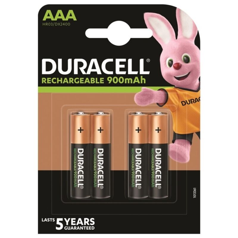 Pilas Recargables HR03 AAA 900mAh - Blister 4Uds