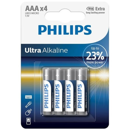 Pila Alcalina AAA LR03 - Blister 4Uds