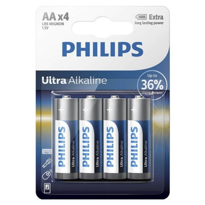 Pila Alcalina AA LR6 - Blister 4Uds