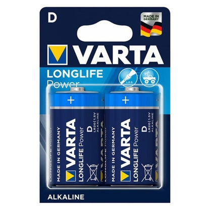 Pila Alcalina D LR20 - Blister 2Uds