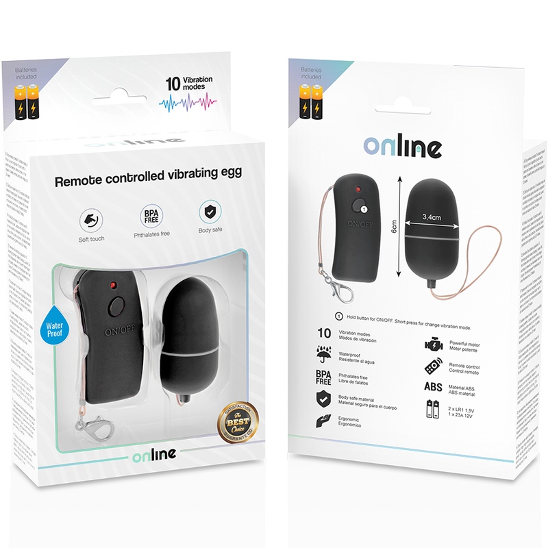 Remote Controlled Vibrating Egg