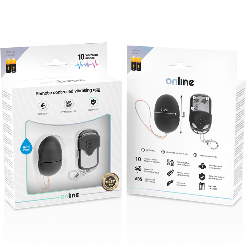 Egg Vibrator Control Remoto