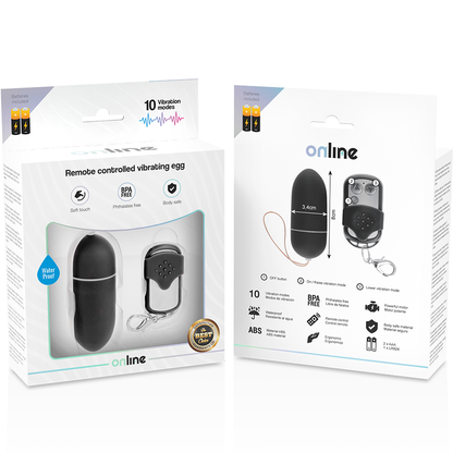Egg Vibrator Control Remoto