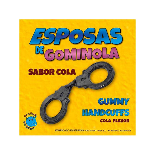 Esposas Gominola Negras Cola