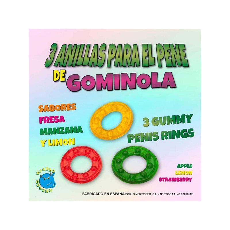 3 Anillas De Gominola