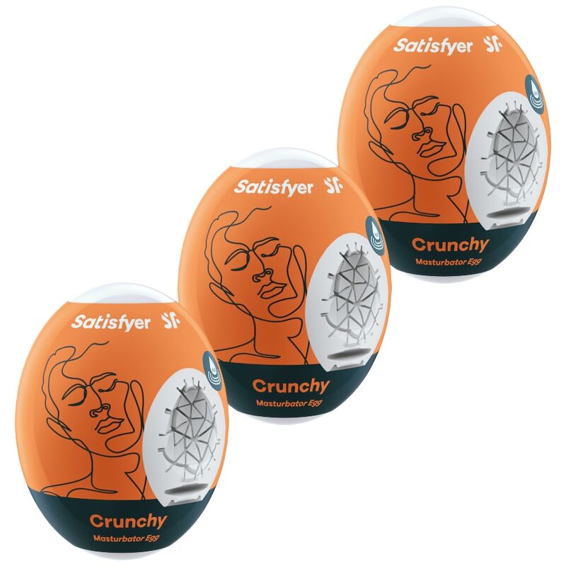 Satisfyer Egg Crunchy 3 Uds