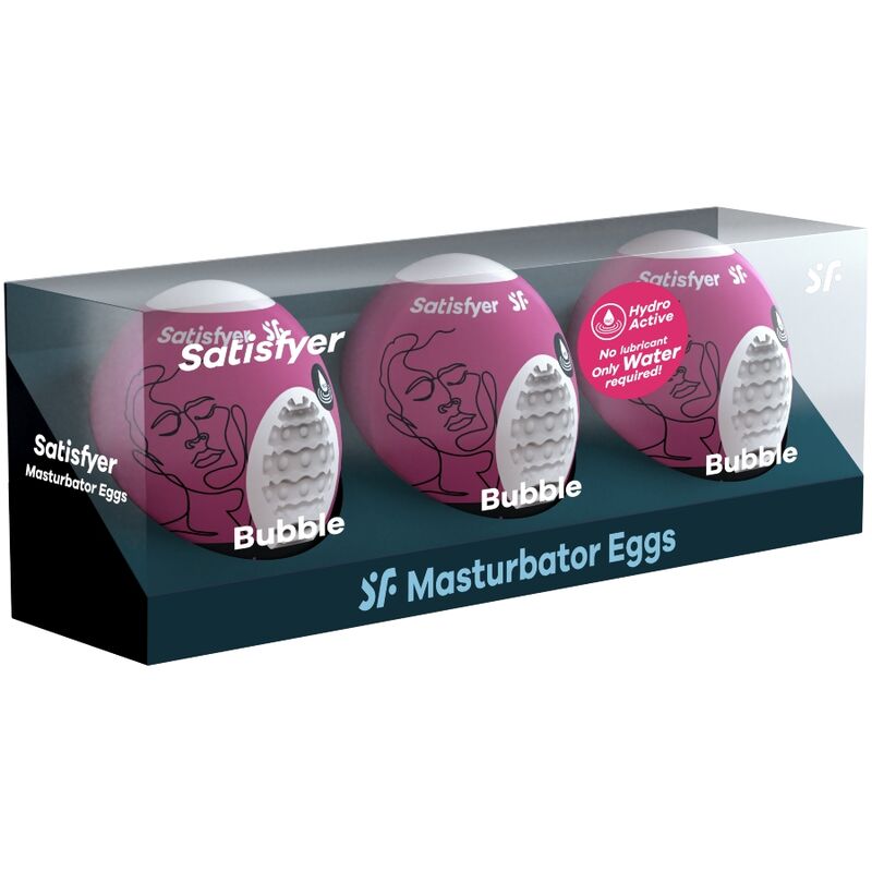 Satisfyer Egg Bubble 3 Uds