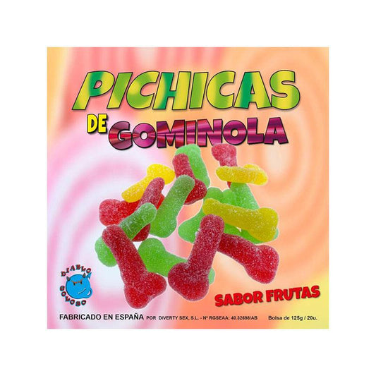 Pichitas De Gominola Frutas Con Azucar