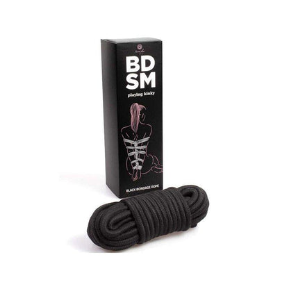 Cuerda Bondage Negra Bdsm Collection