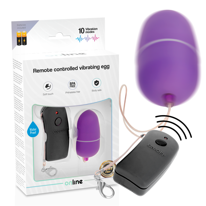 Remote Controlled Vibrating Egg