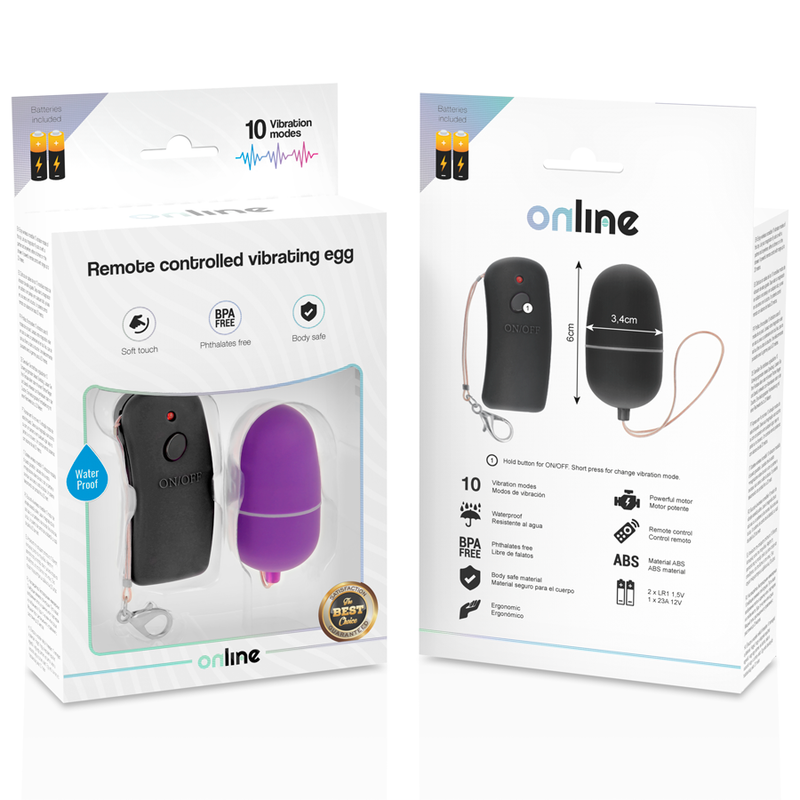 Remote Controlled Vibrating Egg