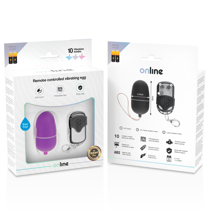 Egg Vibrator Control Remoto